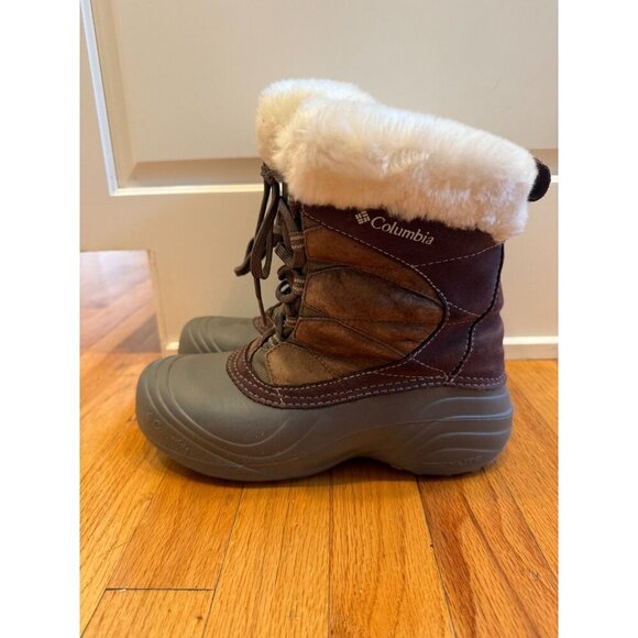 Columbia Sierra Summette Brown Insulated Snow Boots Women's Size 8 BL1371-255 - Picture 4 of 10